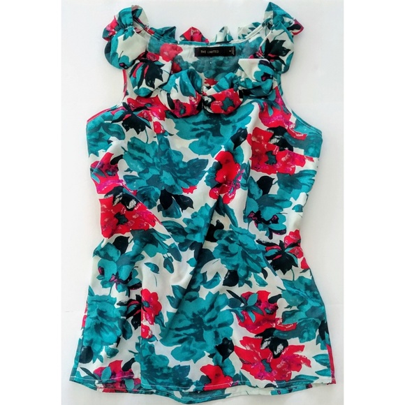 The Limited Tops - The Limited Sleeveless Career Blouse Top Medium